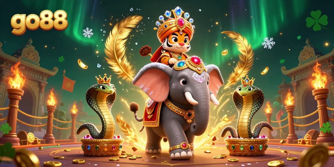 Experience thrilling gameplay and wins at go88, with vibrant colors and lively casino elements.