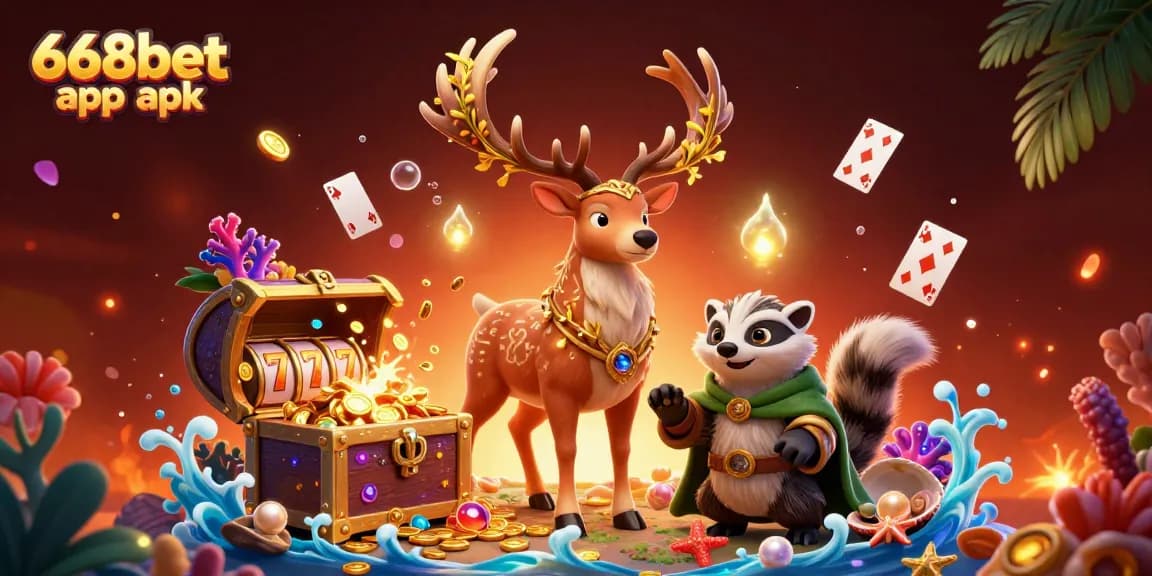 Experience the thrill of gambling with the 668bet app apk in an epic casino adventure.