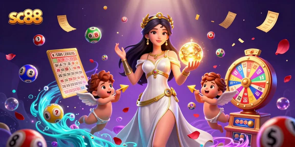 Experience thrilling moments at sc88 with vibrant lottery elements and enchanting characters.