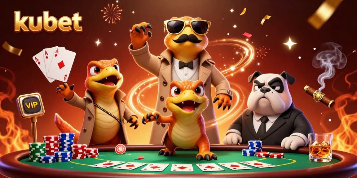 Experience exciting gameplay at kubet with raptors humorously disguised to enter a casino.