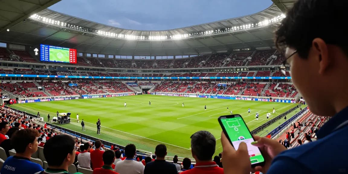 live World Cup - Cabong TV with betting predictions and match odds in an exciting stadium atmosphere.