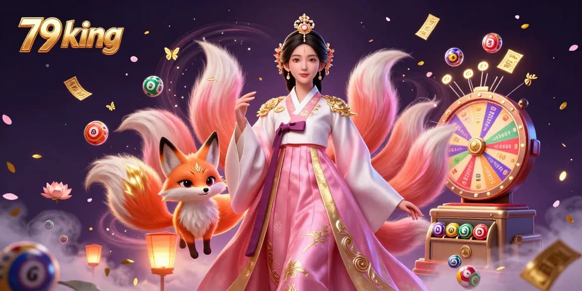 Bet on your luck with 79 king in a vibrant lottery scene filled with playfulness and charm.