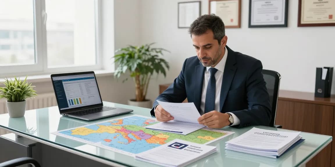Consultation for Turkish Citizenship By Investment in a modern legal office setting.