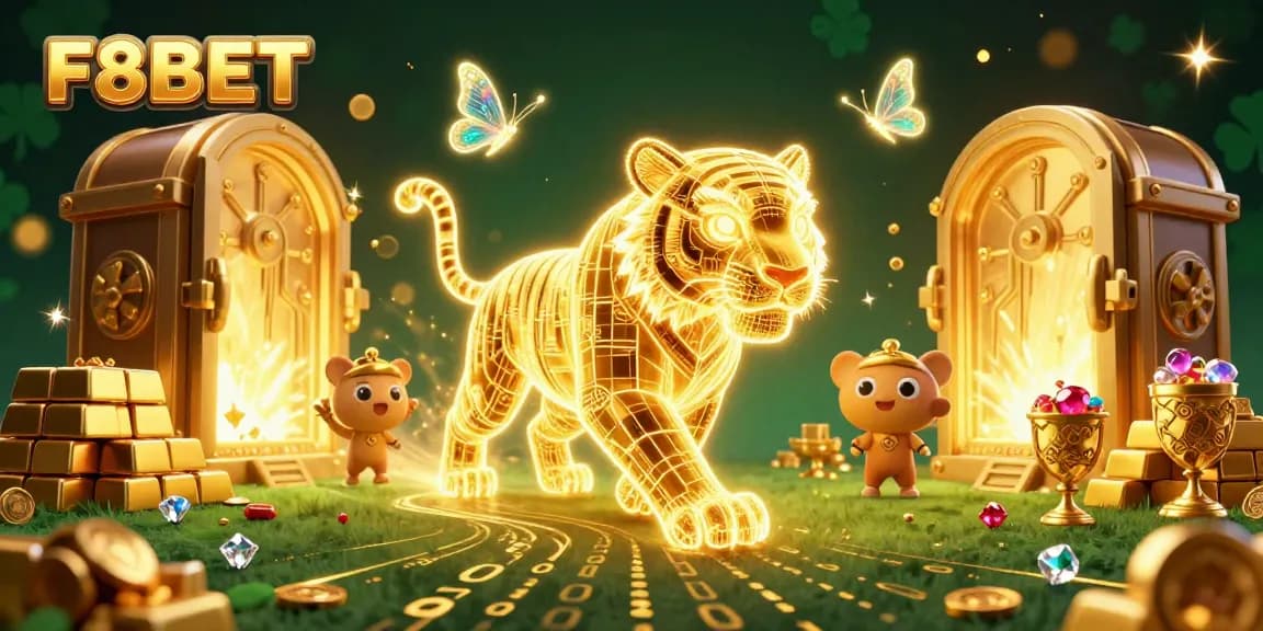 Experience high-energy interactions at F8BET's vibrant casino landscape filled with treasures and excitement.