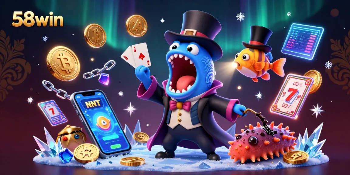 Experience the thrilling magic of 58win with stunning card tricks and engaging gaming elements.