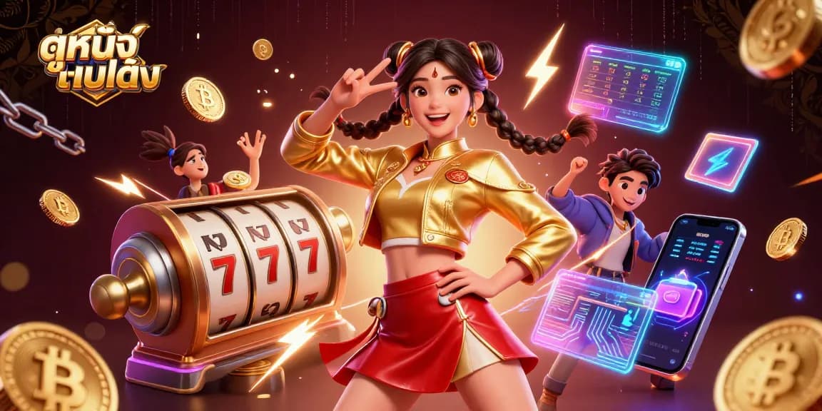 Experience the excitement of ดูหนังออนไลน์ with vibrant characters and casino themes.