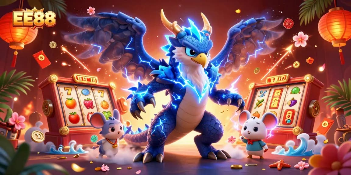 Experience excitement at EE88 with vibrant 3D slots and dynamic elements, embracing thrilling gameplay.