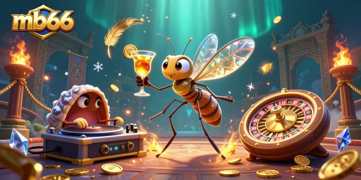 Experience the thrill of mb66 with animated casino characters mixing luck and excitement!
