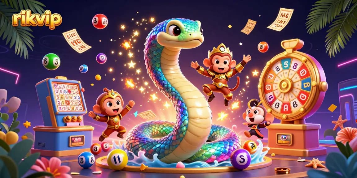Engage in the vibrant world of rikvip with colorful lottery elements and dynamic action!