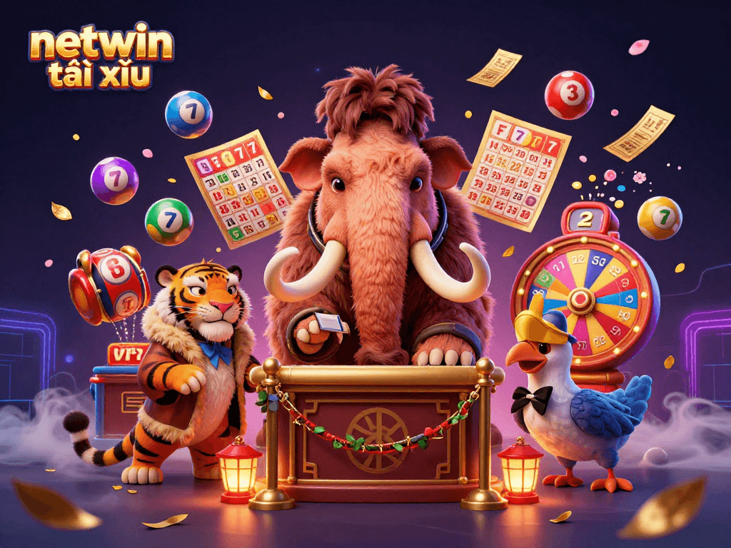 Experience netwin tài xỉu with dynamic 3D casino characters and exciting game elements