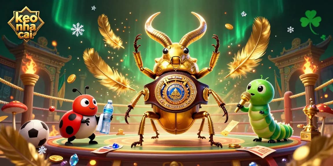 Engaging keo nha cai sports betting action featuring dynamic characters in a vibrant arena.