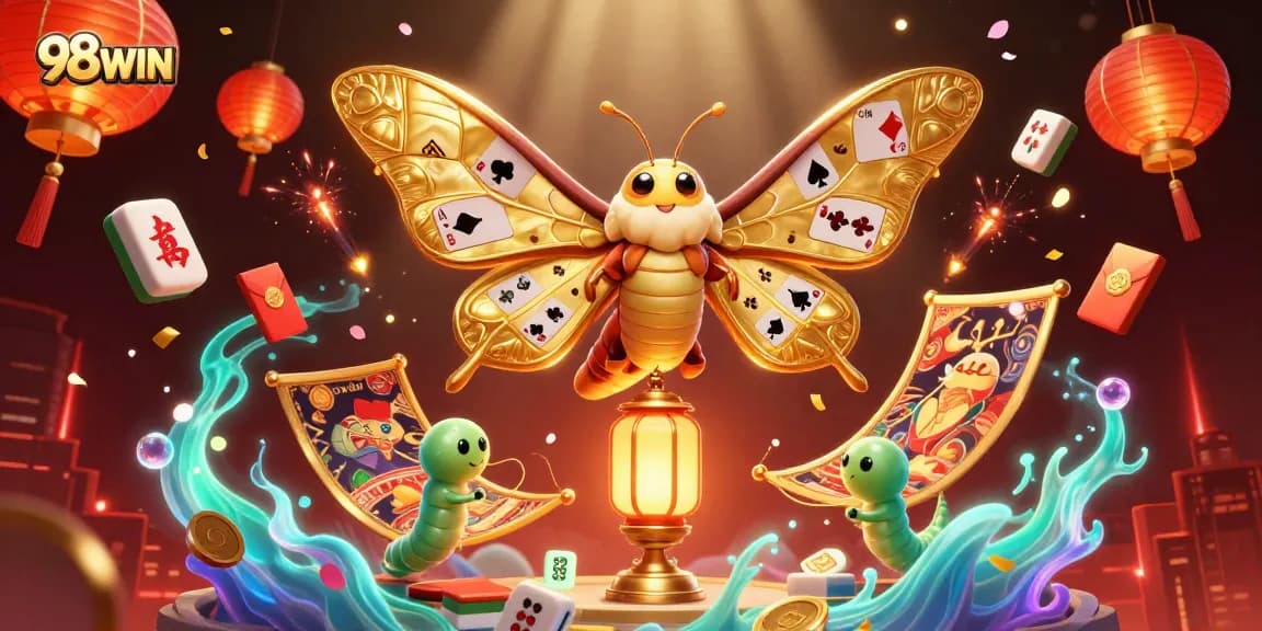 Experience thrilling gameplay with 98WIN, featuring vibrant casino scenes and dynamic elements.
