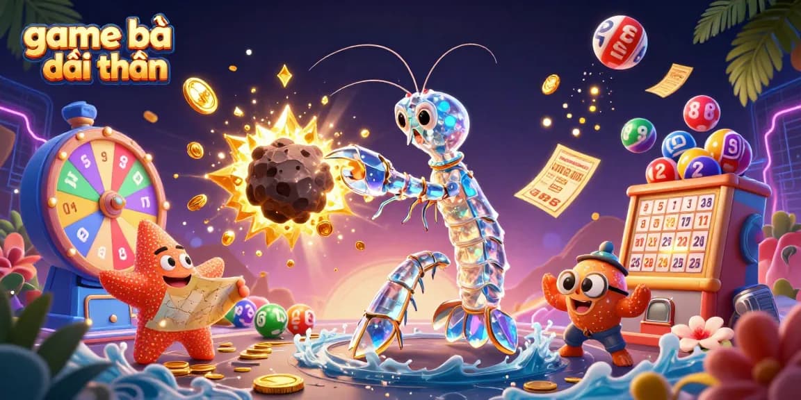 Enjoy thrilling game bài đổi thưởng action featuring vibrant lottery balls and dynamic prizes!