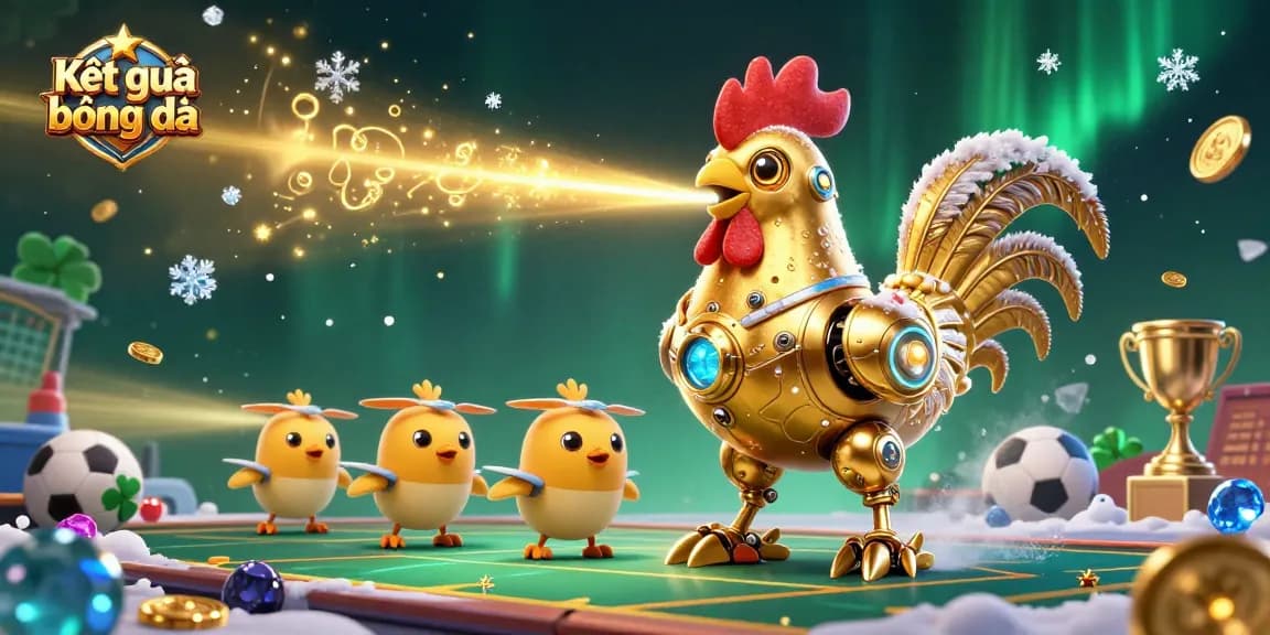 Experience live Kết quả bóng đá betting excitement with vibrant characters and dynamic sports elements.