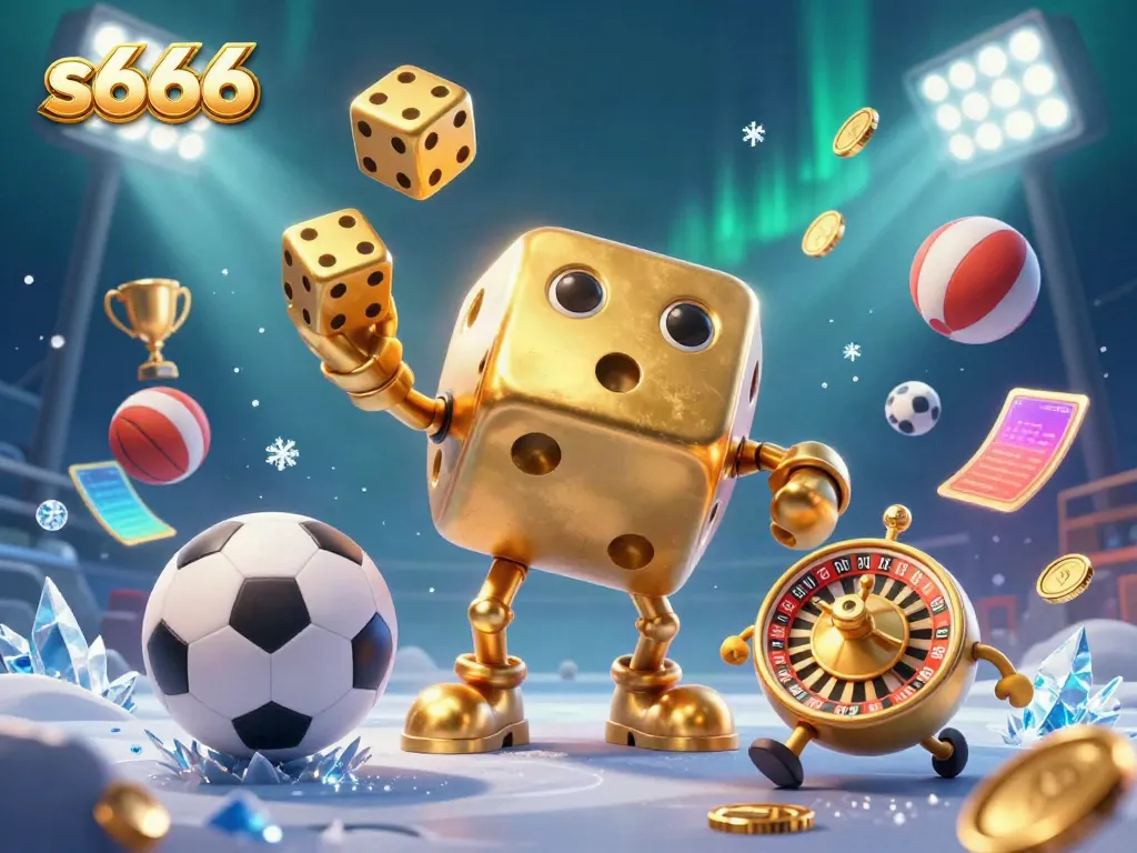 Experience thrilling game-play at s666 with a vibrant casino scene filled with dynamic elements.