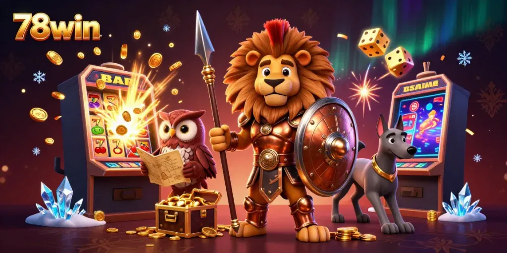 Experience the excitement of 78win with thrilling casino games and dynamic visuals.