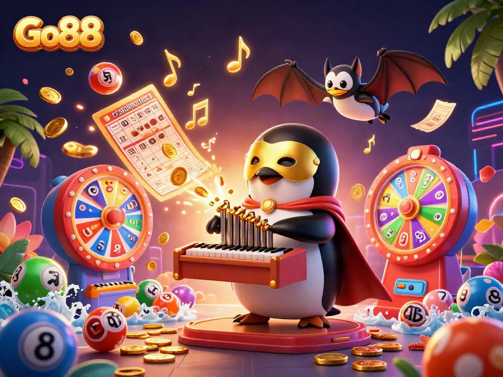 Engage with Go88's thrilling gaming atmosphere featuring dynamic characters and vibrant rewards.