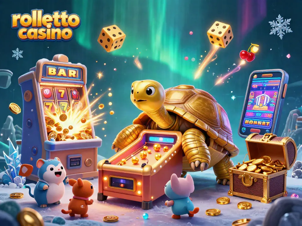 Experience the vibrant rolletto casino with lively games, bonuses, and animated characters!