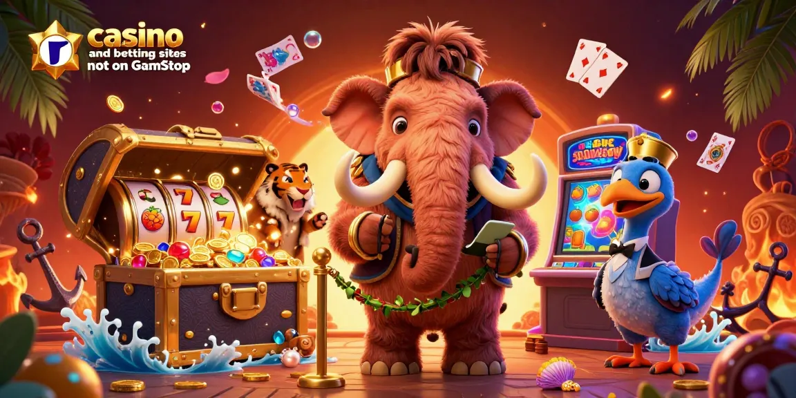 Experience the excitement of casino and betting sites not on GamStop with vibrant characters and dynamic elements.