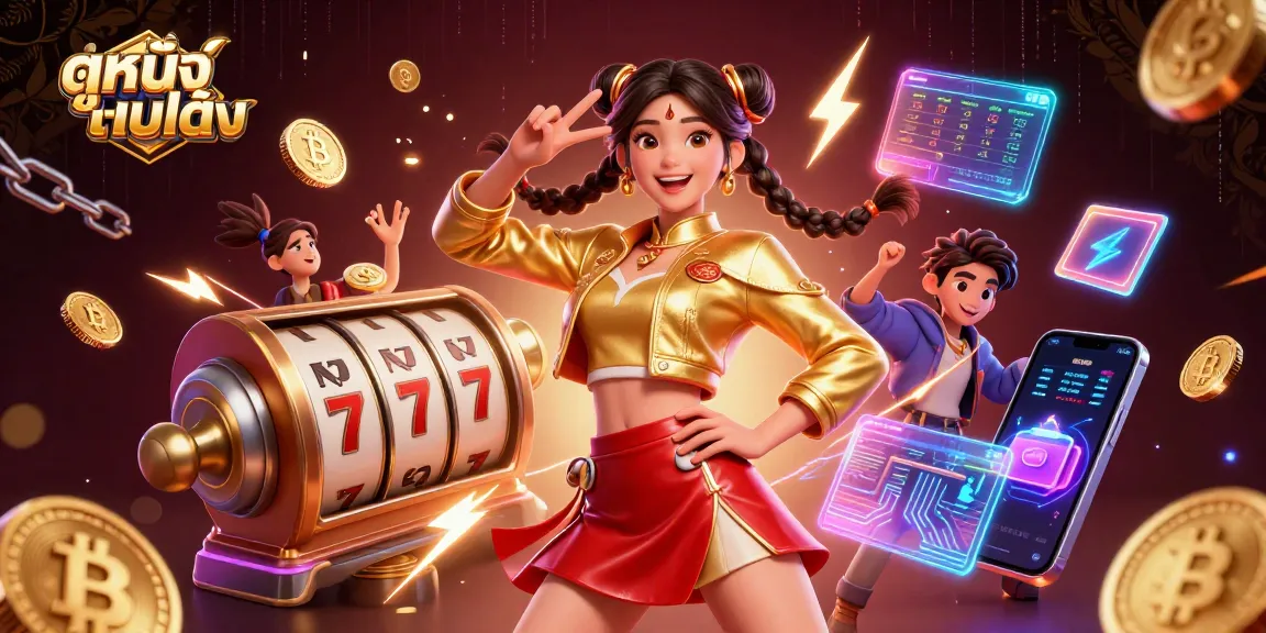 Experience the excitement of ดูหนังออนไลน์ with vibrant characters and casino themes.