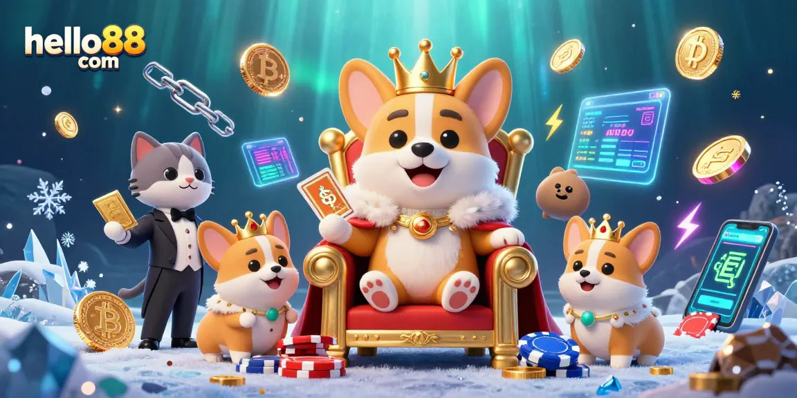 Engage in exhilarating action at hello88 com with captivating casino characters in a vivid 3D scene.