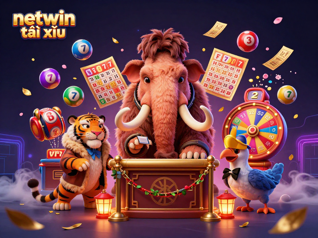 Experience netwin tài xỉu with dynamic 3D casino characters and exciting game elements