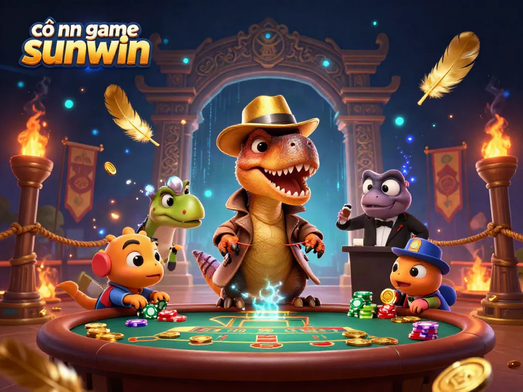 Experience thrilling action at the cổng game sunwin with engaging characters at the blackjack table.