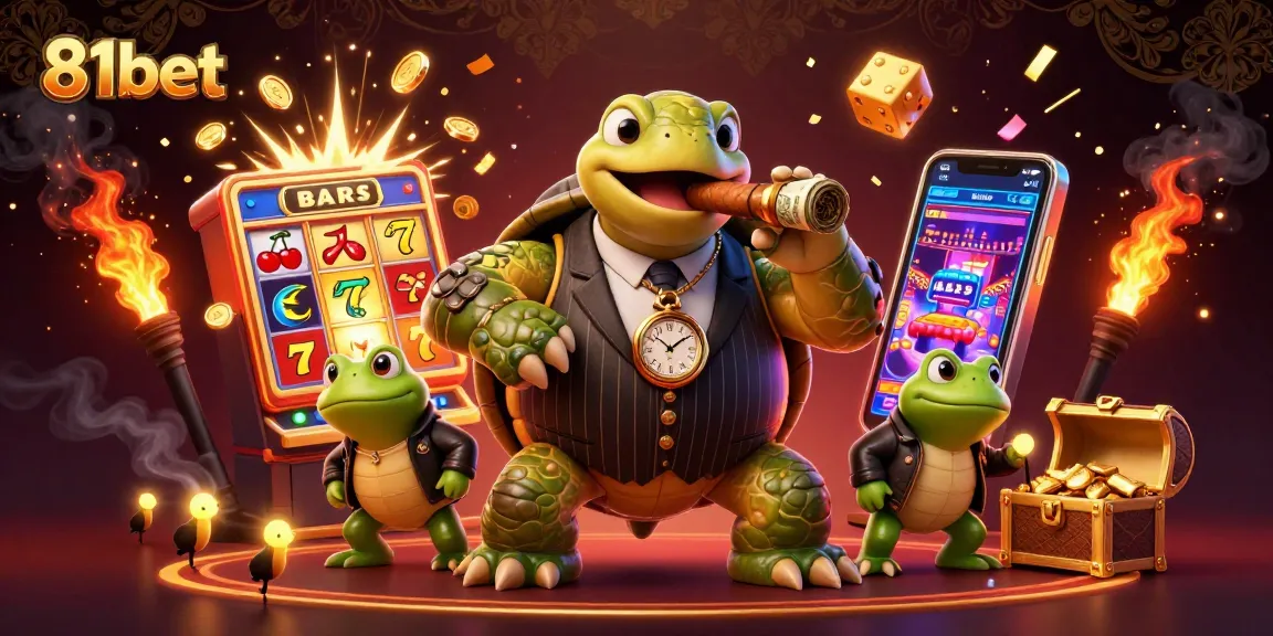 Experience the thrill of winning big at 81bet with vibrant casino action, featuring lively characters and exciting game elements.